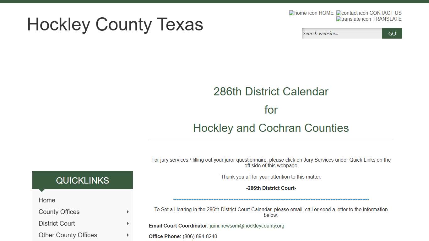 Hockley County, Texas